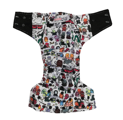 Freesize cloth diaper - Pottermania (6kg-17kg) - Day and night usage