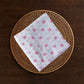 Organic Muslin Cotton Towels - Pink Stars
