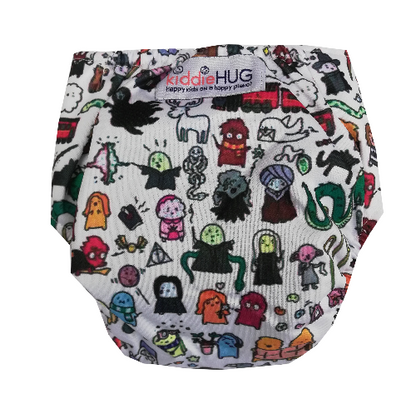 Freesize cloth diaper - Pottermania (6kg-17kg) - Day and night usage